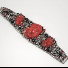 SELRO/SELINI Браслет винтажный "Red Noa Mask " SELRO/SELINI Браслет винтажный "Red Noa Mask "